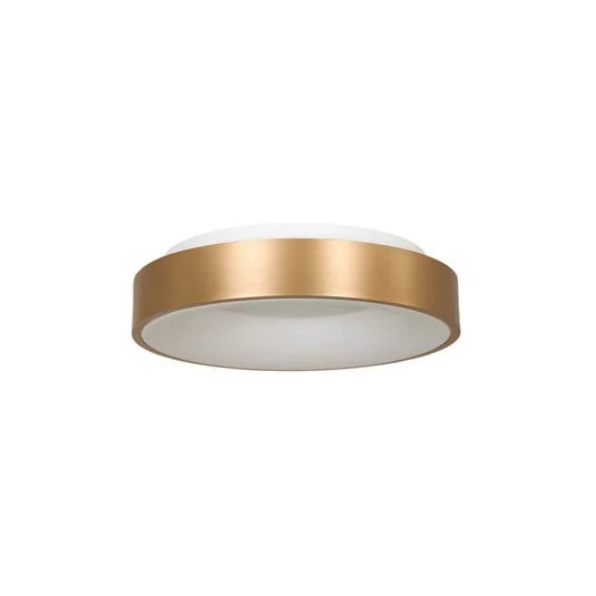 Plafón LED Ringlede 2.700 K Ø 30 cm dorado