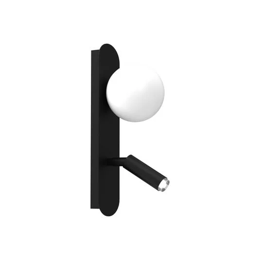 Aplique de pared Sirio con foco orientable, 2 luces