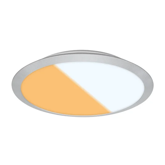 Plafón LED 3767014 switch CCT IP44 cromo mate