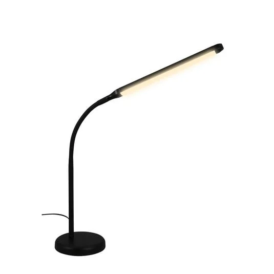 Pivaz lámpara de mesa LED, regulador táctil, negro