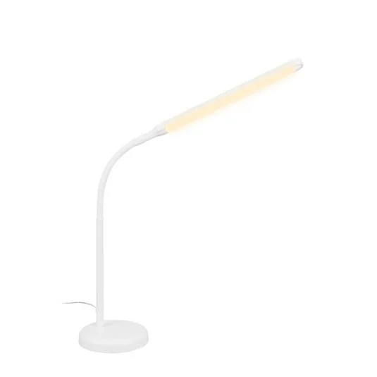 Pivaz lámpara de mesa LED, regulador táctil, blanco