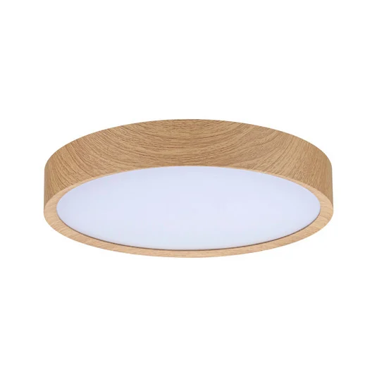 Plafón LED Paulmann Tega IP44 CCT madera
