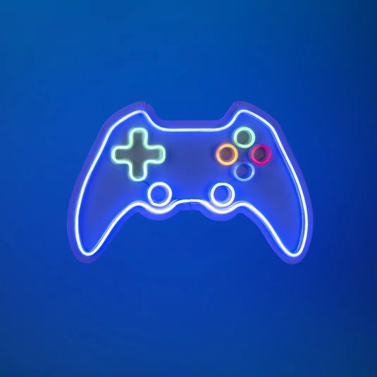 Aplique LED Neon Gamer, USB