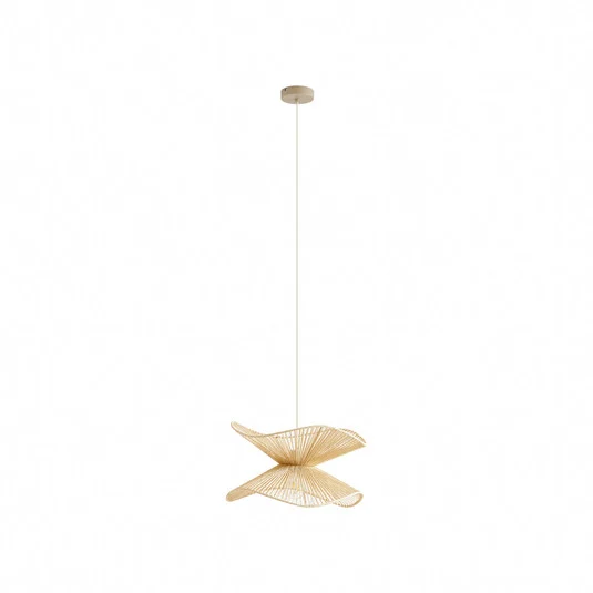 Valdorin Lámpara Colgante Beige - Lindby