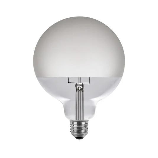 SEGULA Vintage globo LED G125 Half Moon E27 6,5W