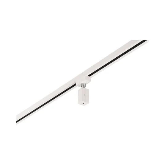 Adaptador para carril DUOline, blanco mate