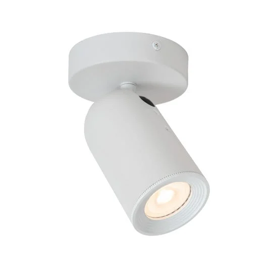Foco de pared Punch, 1 luz, blanco