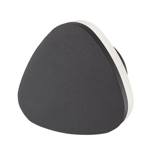 Aplique de exterior LED E195, grafito