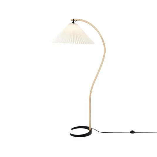 Timberline Lámpara de Pie White/Oak/Birch - GUBI