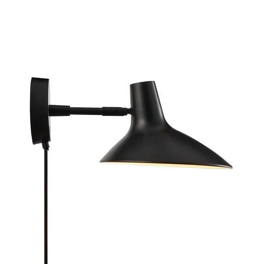 Darci Aplique de Pared Short Black - DFTP