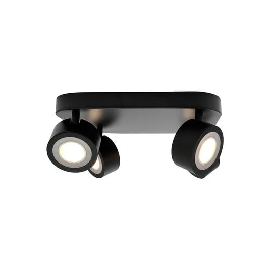 Clyde 4-Spot Lámpara de Techo Black - Nordlux
