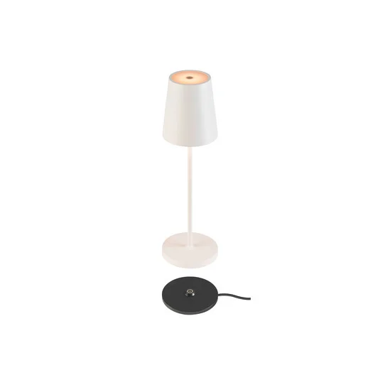 Vinolina Two Lámpara de mesa portátil 3-step IP65 Blanca - SLV