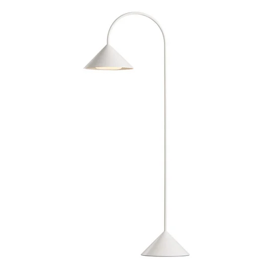Lámpara de pie recargable LED Grasp H72 Blanca - FRANDSEN