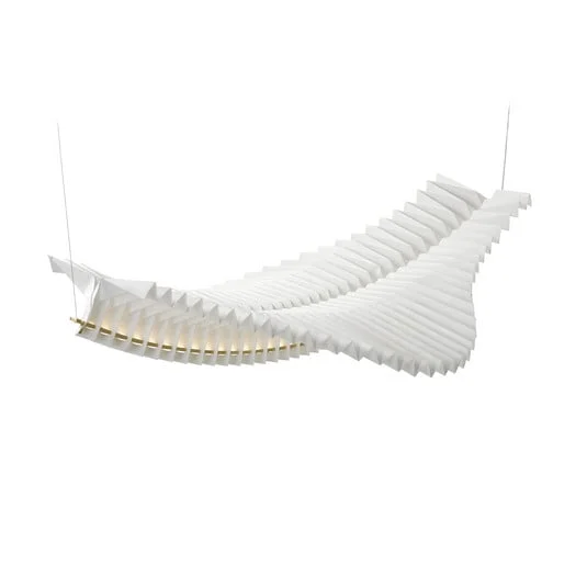 Sora Lámpara Colgante Solid Brass/White - Frandsen