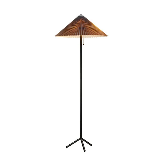 Plisado 2 Lámpara de Pie Black/Grey - Markslöjd