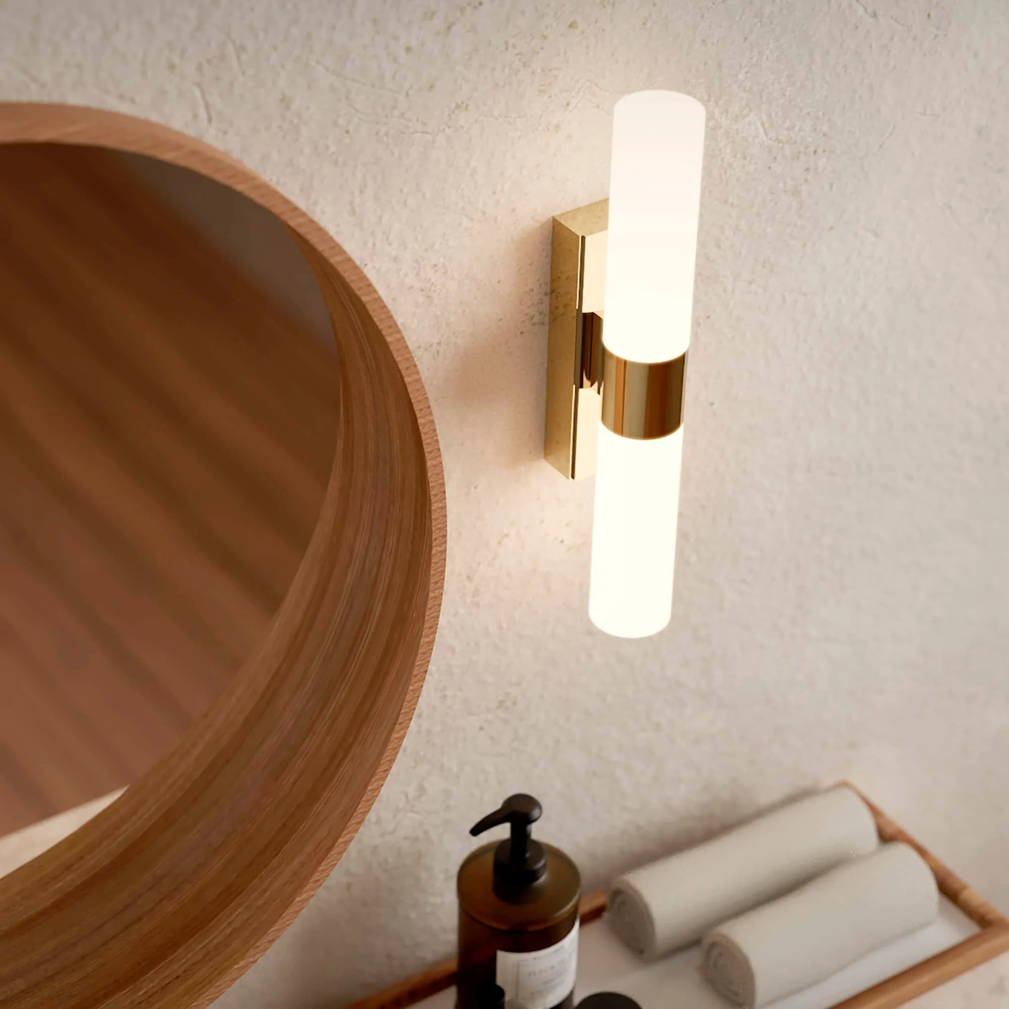 Luminaria Sulion Egeo LED blanco apto exterior IP44 6W