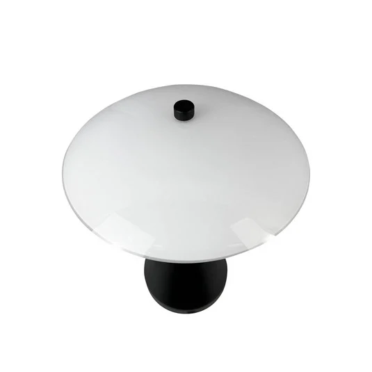 Vienna LED Portable Lámpara de Sobremesa Negro/Ópalo - Dyberg Larsen