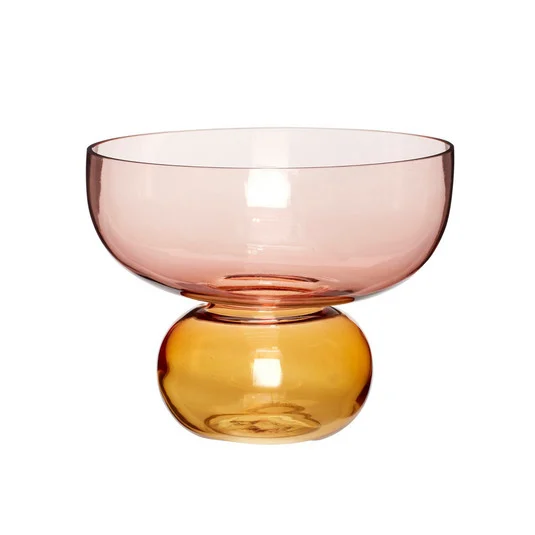Show Vase Amber/Rose - Hübsch