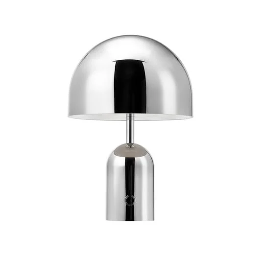 Lámpara de mesa Bell Portable H28 Silver - Tom Dixon