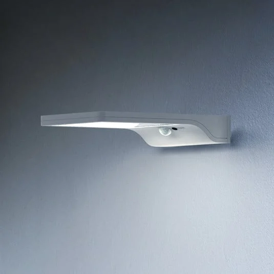 Aplique LED solar para exterior DOORLED de OSRAM, blanca, sensor, IP44