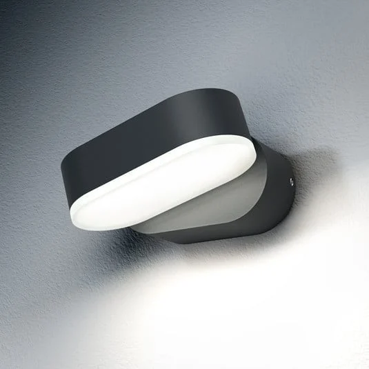 Apliqué LED para exterior OSRAM ENDURA STYLE MINI, gris oscuro, IP44