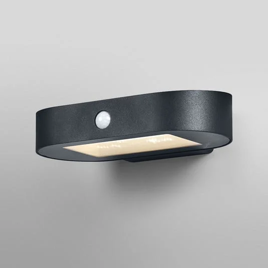 OSRAM LED-Sensor-Aplique de Pared ENDURA STYLE SOLAR OVAL 20 cm 830
