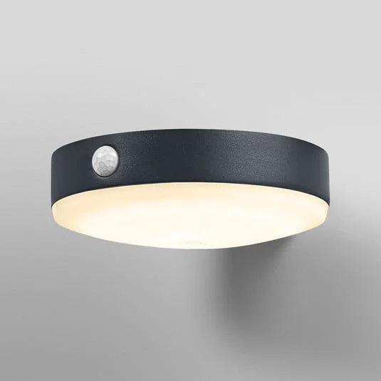 Aplique de pared con sensor LED OSRAM ENDURA STYLE TOSSA Solar 16 cm 830