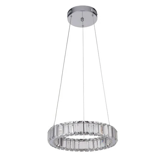 Lámpara colgante LED Filumena, gris/transparente, metal/vidrio, Ø 35 cm