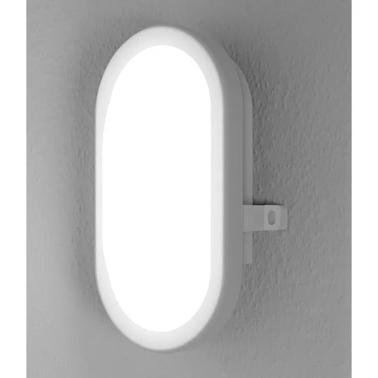 Apliqué LED para exterior OSRAM BULKHEAD, blanca, 11 W, plástico, IP54