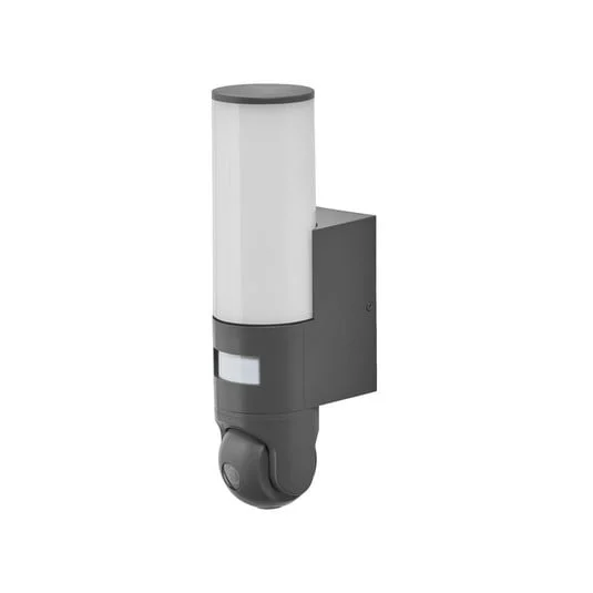 Cámara LED exterior OSRAM SMART+ WiFi, gris oscuro, sensor, IP44
