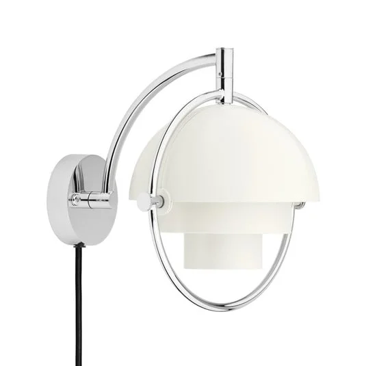 Gubi Aplique de Pared Multi-Lite, blanco, metal, G9