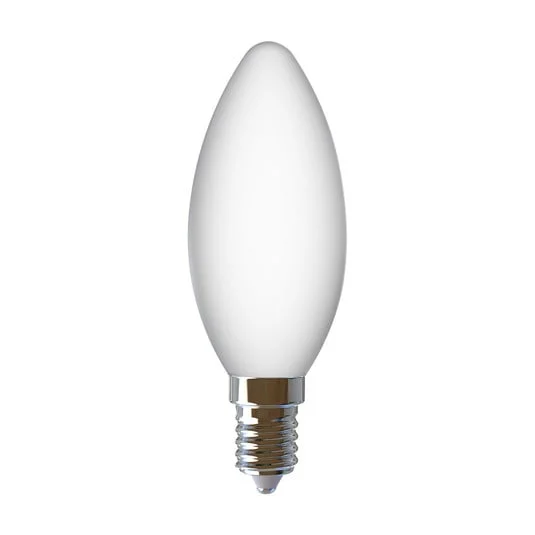 Bombilla LED Arcchio, E14, C35, 4 W, 2700 K, porcelana