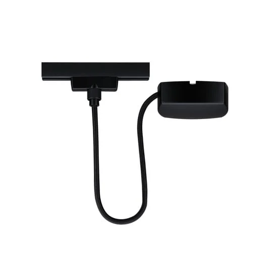 Paulmann URail Alimentación de cable Zigbee 1 m, negro mate