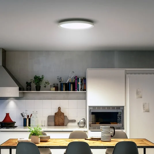 Lámpara LED de techo Philips Hue White Ambiance Aurelle, Ø 40 cm
