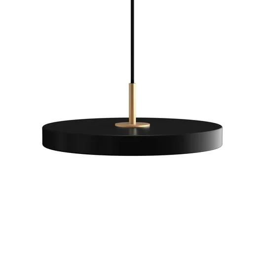 Lámpara colgante LED UMAGE Asteria Plus Mini, negra, Ø 31 cm CCT