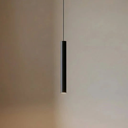 Lámpara colgante LED Lumaro de Lindby, negra, 27 cm, 48 V, atenuable