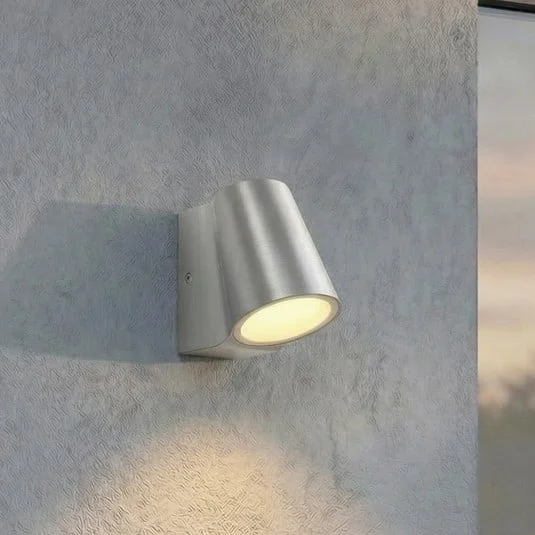 Aplique LED para exterior Illuvia de Lindby, aluminio, IP54