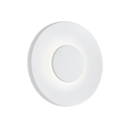Aplique LED para exterior Helestra BUD, atenuable, blanca, IP65