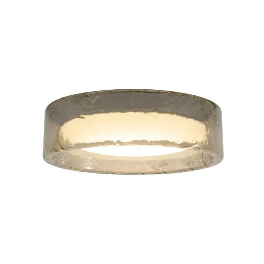 Lámpara LED de techo MARSET Ringo, Ø 70 cm, plástico gris humo