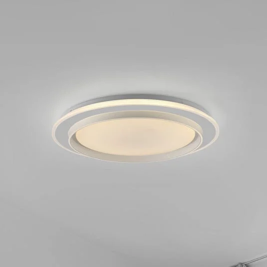 JUST LIGHT. Lámpara LED de techo Lago Ø 49,3 cm CCT control remoto