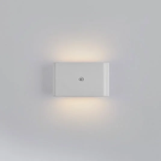 JUST LIGHT. aplique de pared LED recargable Ziddy, blanca, sensor 3000 K