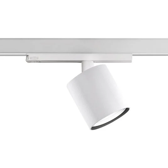 Foco de riel LED Ivela Perfetto Puro, trifásico, blanco, 930