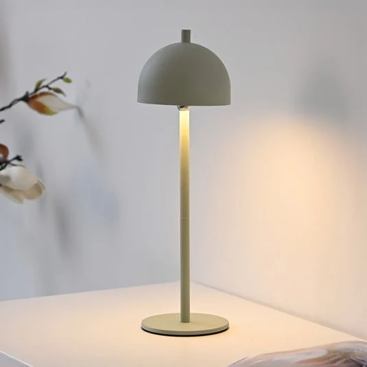 SCHÖNER WOHNEN Lámpara de mesa LED recargable Bellies, despertar primaveral