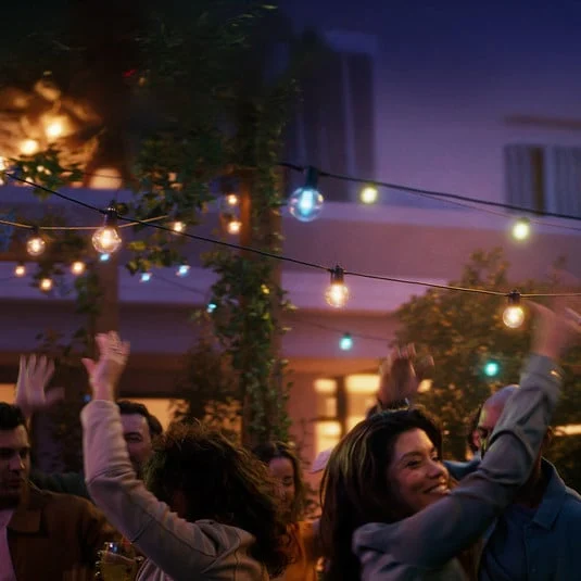 Philips Hue cadena de luces LED Festavia Globe 14 m 20 bombillas IP65