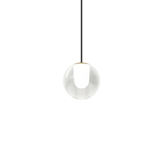 Lámpara colgante LED Oplia 1.0 de WEVER & DUCRÉ, color crema, 2700 K
