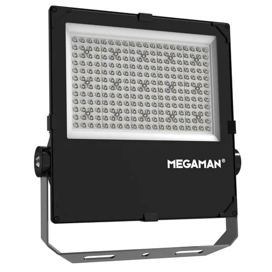 Foco exterior LED MEGAMAN Hugo, 150 W, 3000 K, IP66
