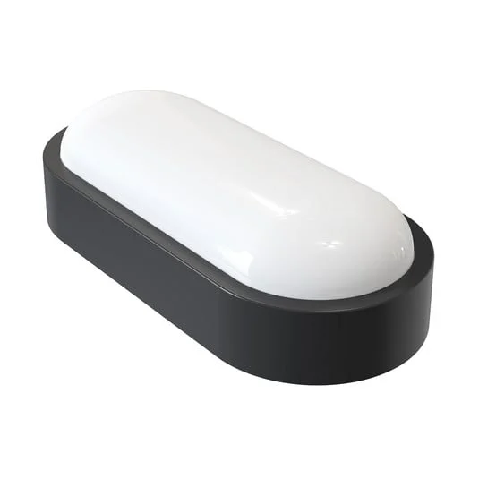 Aplique LED para exterior MEGATRON Zella Neo XL, negra, IP54