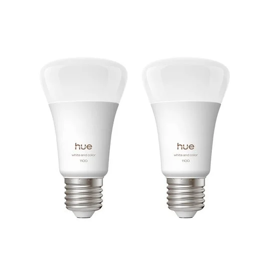 Philips Hue WACA Smart E27 LED 8,1 W 1100 lm CCT RGB, juego de 2 unidades