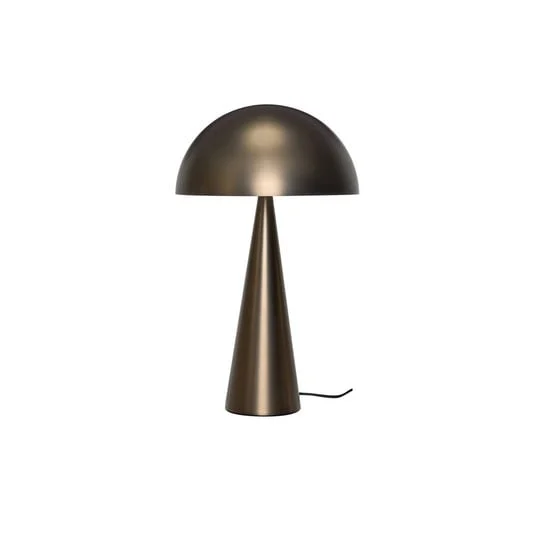 Lámpara de mesa HÜBSCH Mush, latón bruñido, altura 50 cm