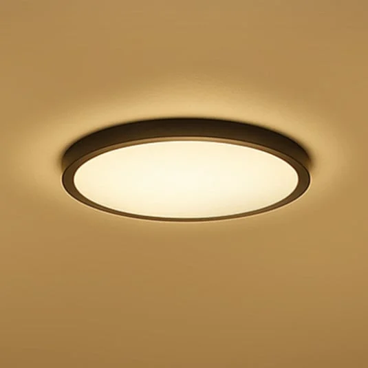 lámpara LED de techo inteligente Calex HALO Ø 30 cm negro IP54 RGB CCT